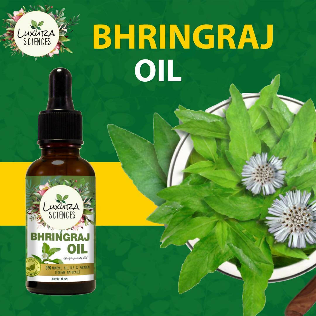 Luxura Sciences Bhringraj Hair Oil | Grocsy