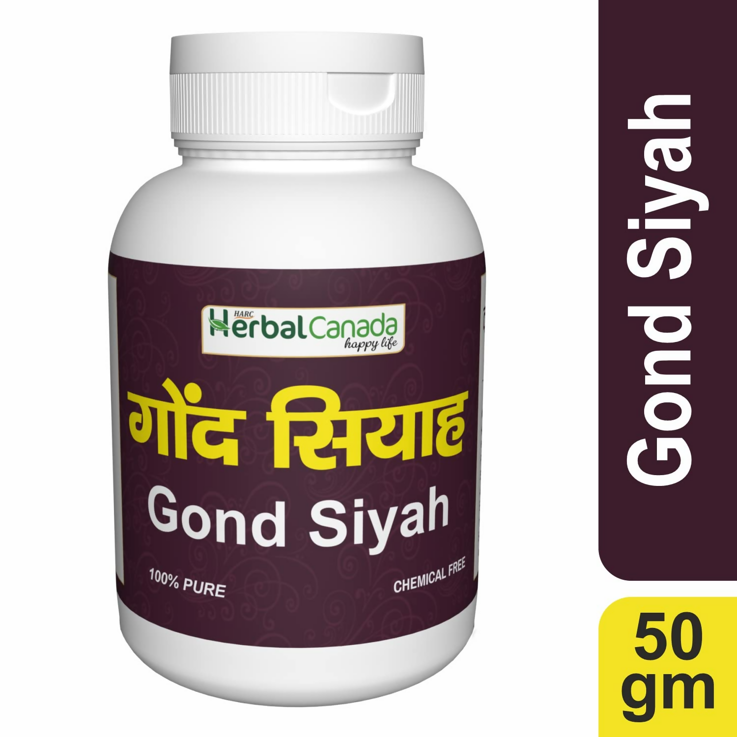 Herbal Canada Gond Siyah Powder | Grocsy