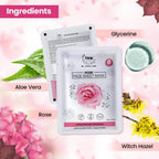 The Natural Wash Rose Face Sheet Mask | Grocsy