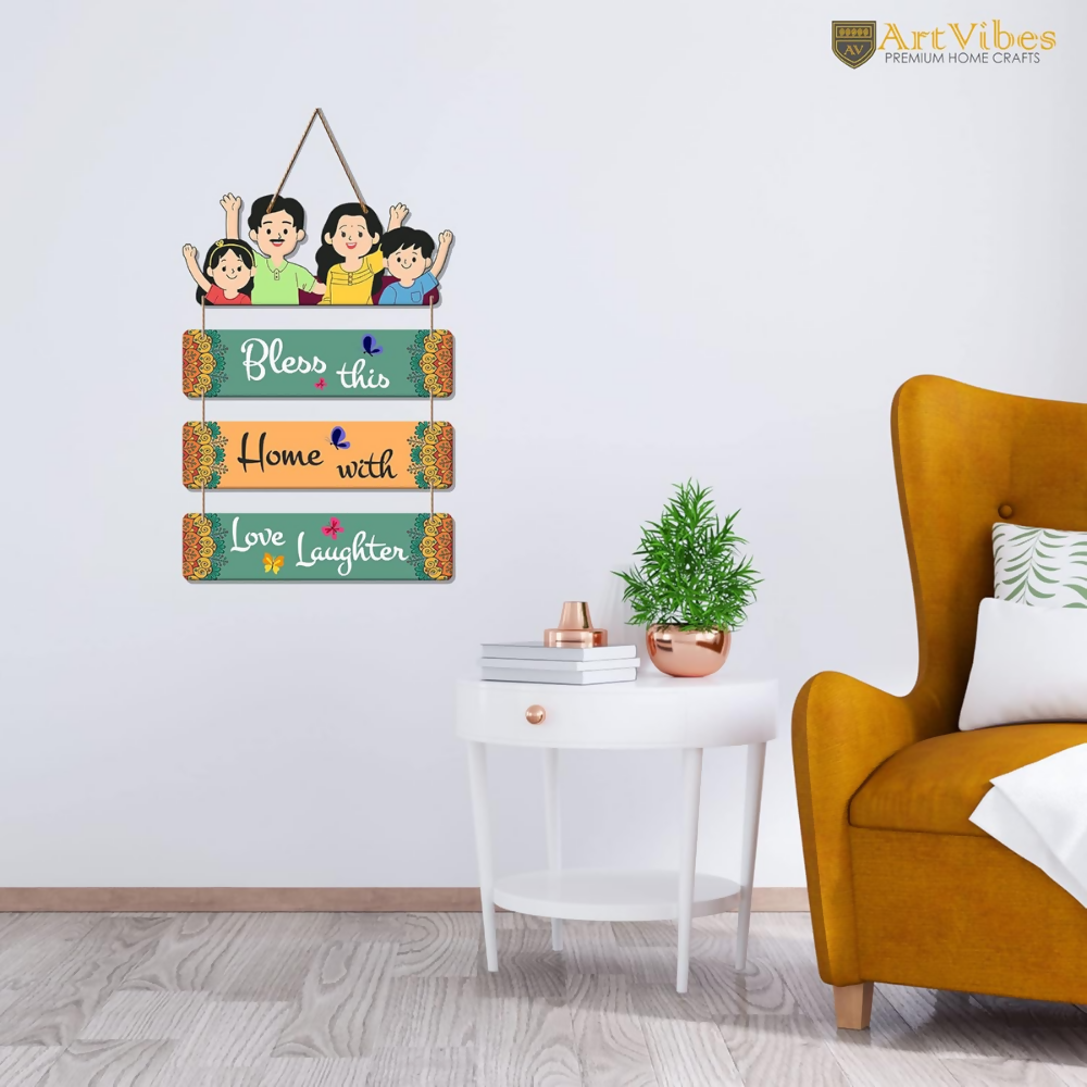 Artvibes Home Quote Wooden Wall Hangings Decor For Home | Grocsy