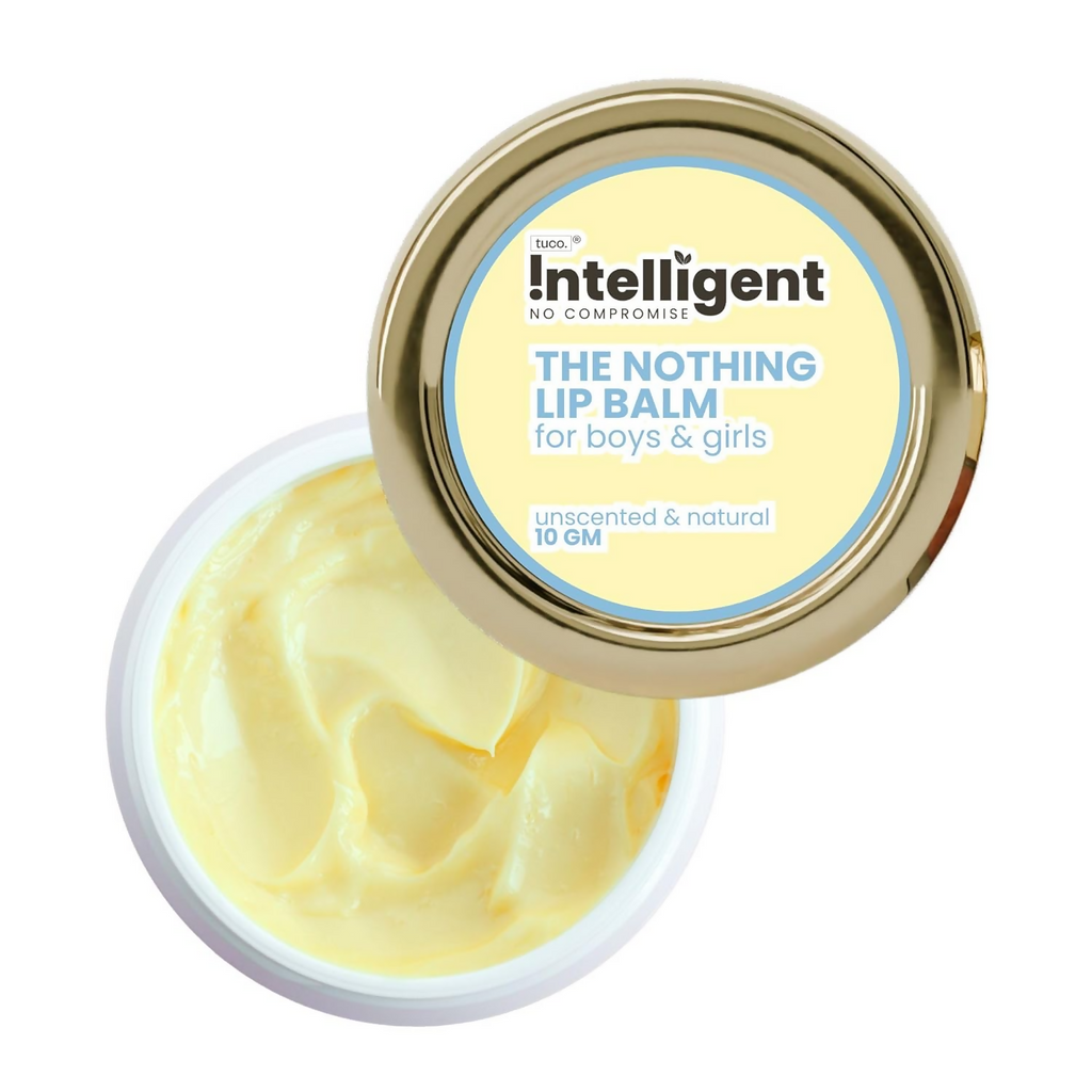 TuCo Intelligent Kids The Nothing Lip Balm, Enriched With Shea Butter, Sweet Almond Oil & Olive Oil | Grocsy
