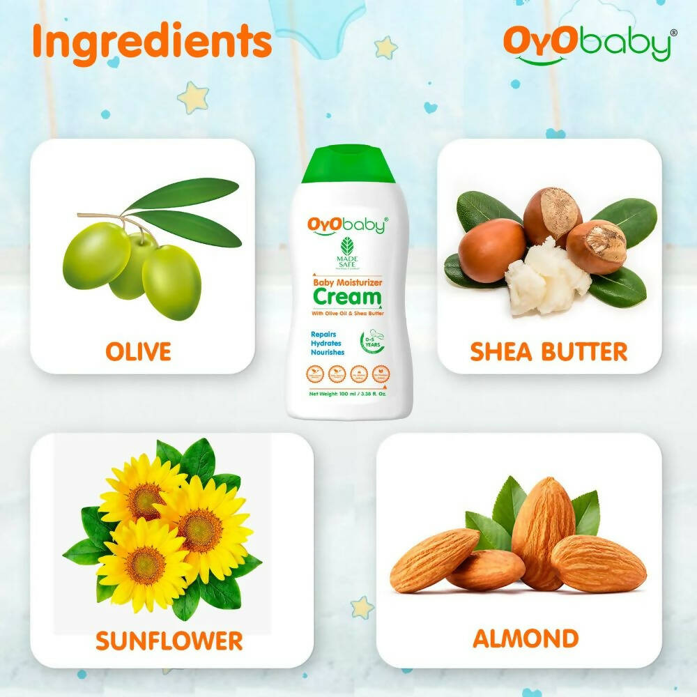Oyo Baby Natural Baby Moisturizer Cream | Grocsy