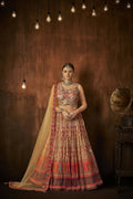 Wedding Designer Multi Georgette Lehenga Choli - Anbazaar | Grocsy