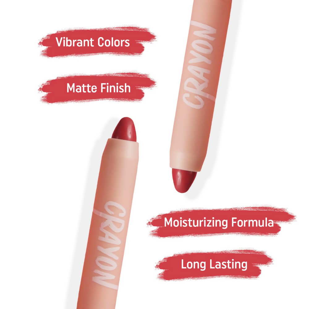 Gleva Crayon Lipstick - Angelic Charm | Grocsy