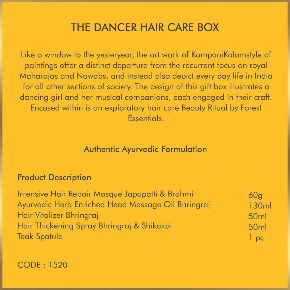 Forest Essentials The Dancer Hair Care Selection | Grocsy