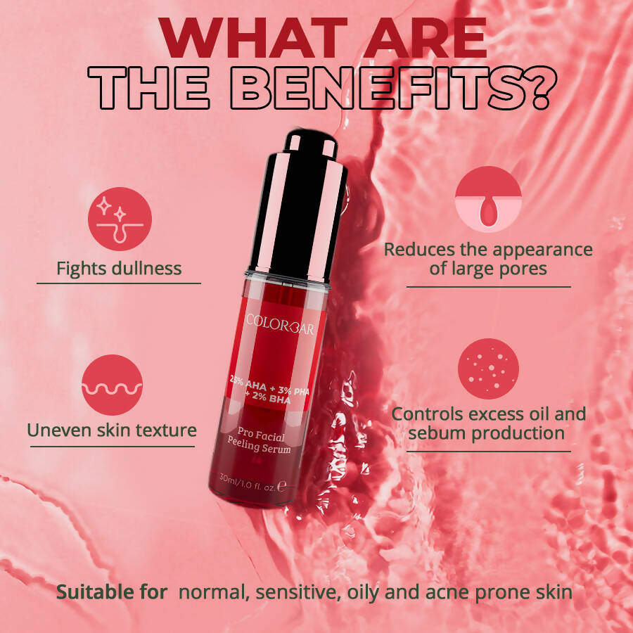 Colorbar Serum 25%Aha + 2% Bha + 3%Pha | Grocsy