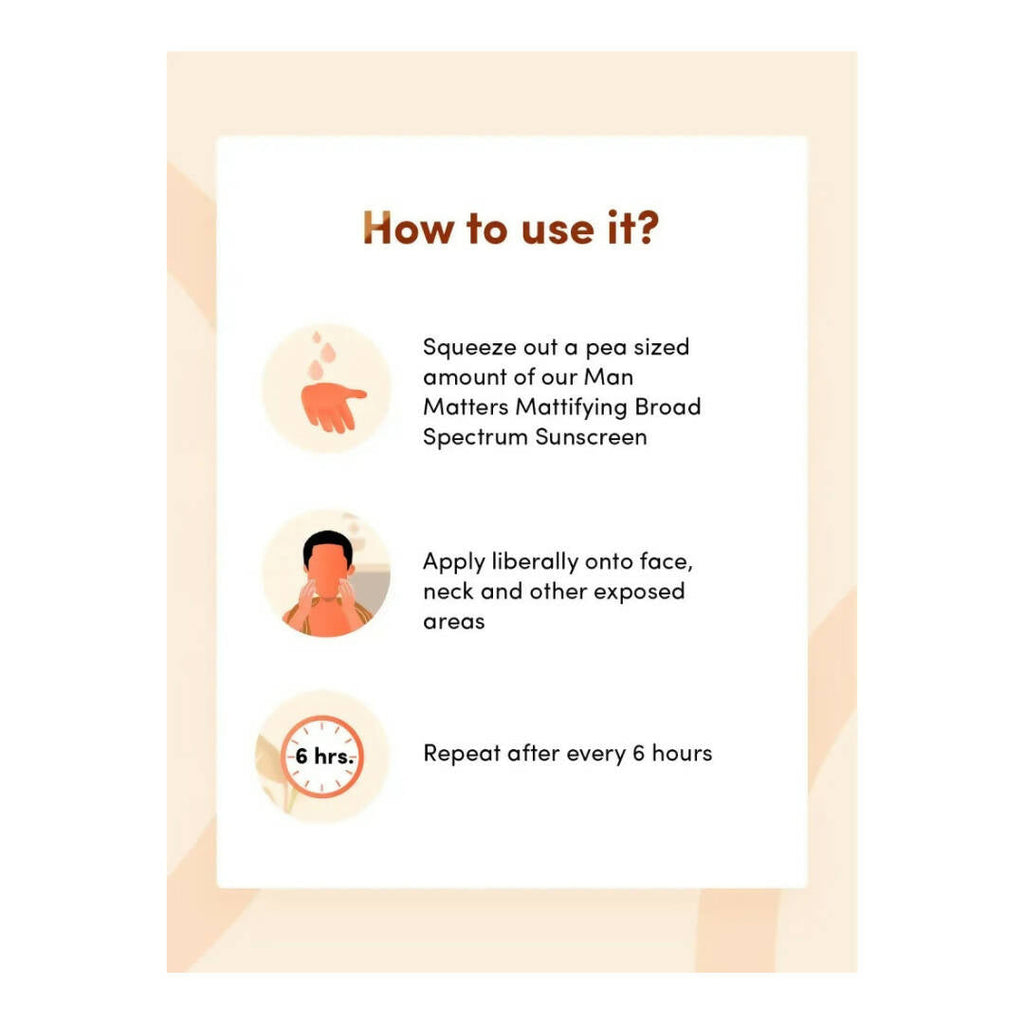Man Matters BLOCK Ultra Light Sunscreen SPF 30PA+++, UVA, UVB | Grocsy