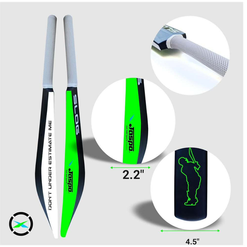 Jaspo SLOG Plastic Tennis Cricket Bat | Grocsy