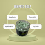 Atisa Charcoal Mojito Whipped Soap | Grocsy