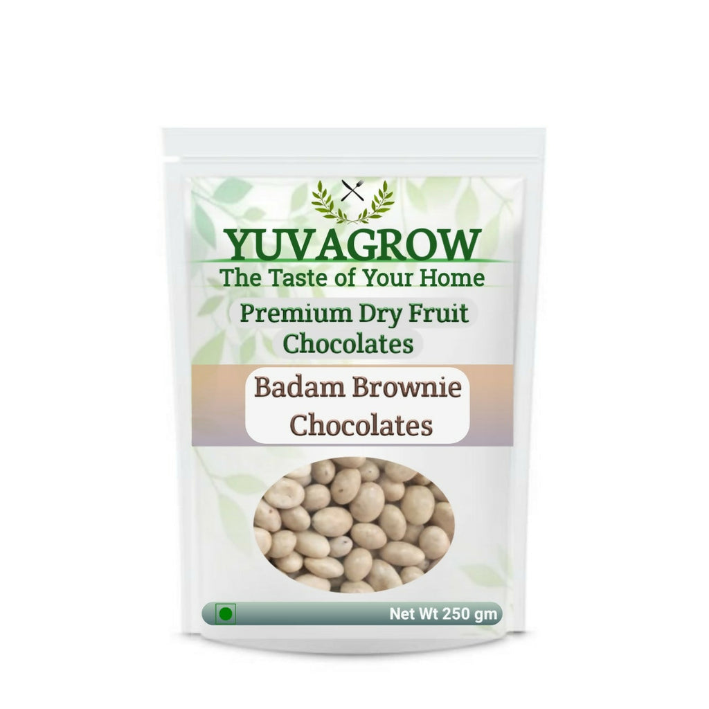 Yuvagrow Badam Brownie Chocolates | Grocsy