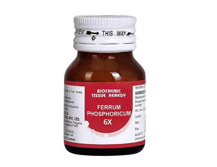 Bakson's Homeopathy Ferrum Phosphoricum Biochemic Tablets | Grocsy