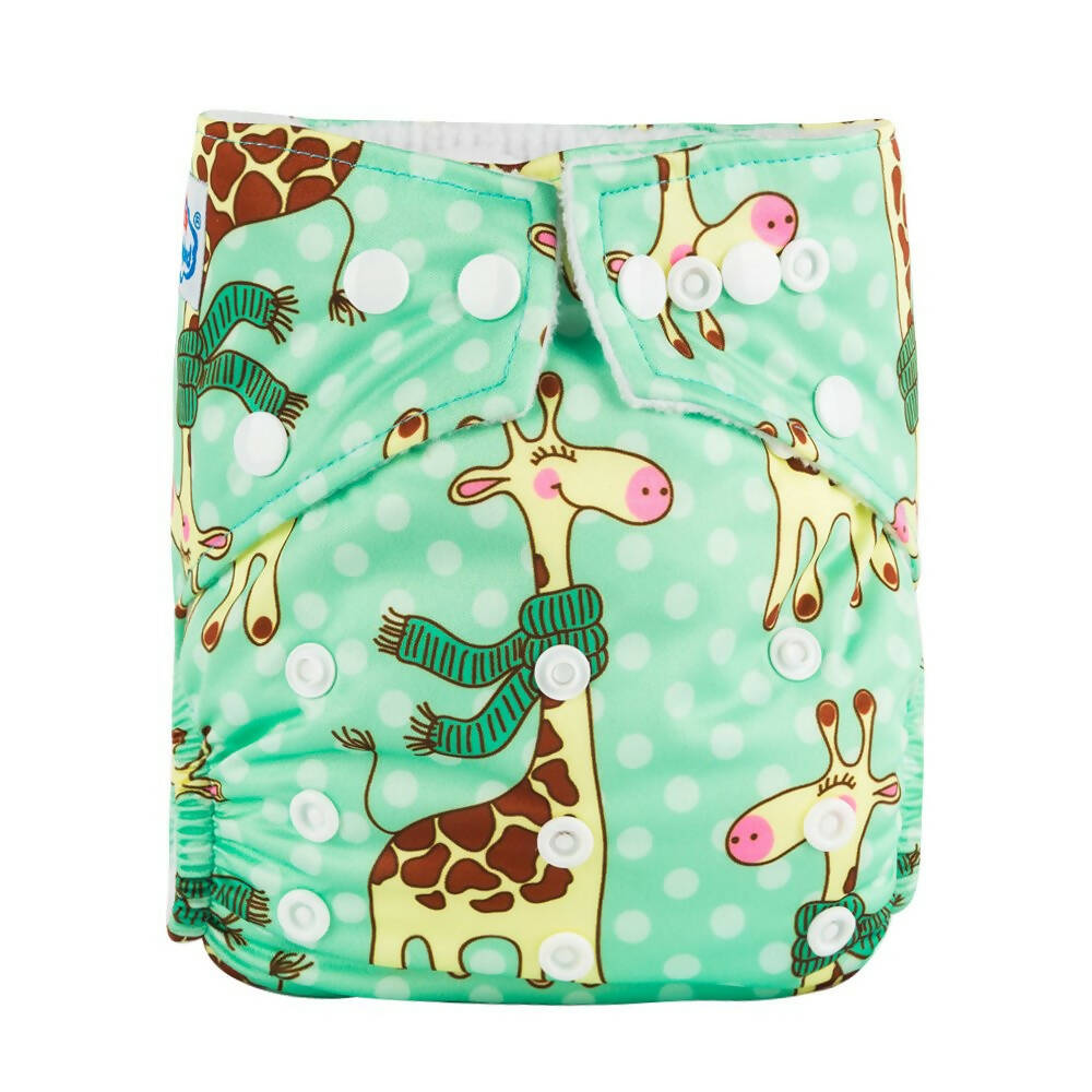 Sunshine Baby Bamboo Charcoal Reusable Diapers for New Born Babies | Grocsy