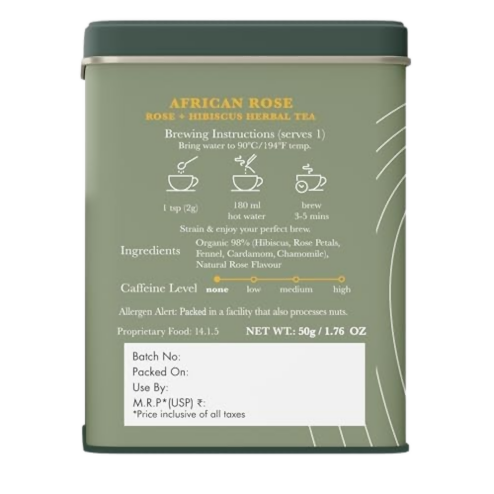 Luxmi Estates African Rose Herbal Infusion | Grocsy