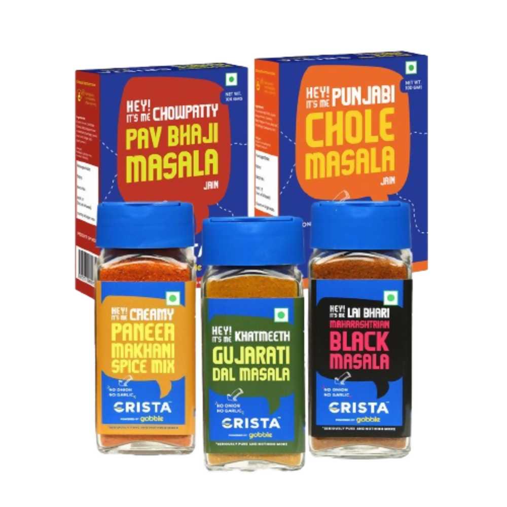 Crista Spices Flavours of India - Jain Gourmet Indian Spice Blends | Grocsy