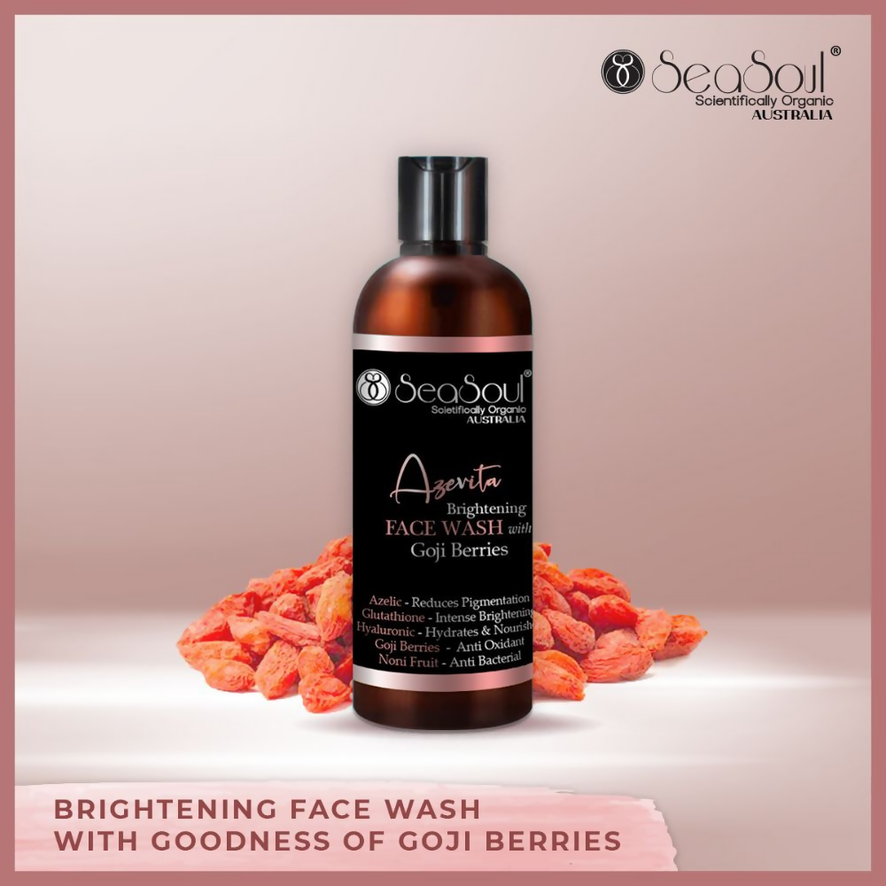 SeaSoul Azevita Face Wash Brightening Facial Skin | Grocsy