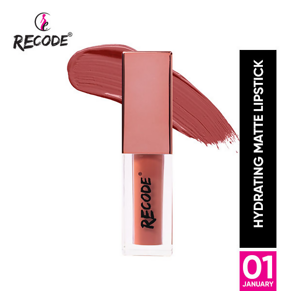 Recode Hydrating Matte Liquid Lipstick - January 01 | Grocsy