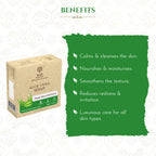 Khadi Essentials Pure Aloe Vera Handmade Herbal Soap | Grocsy
