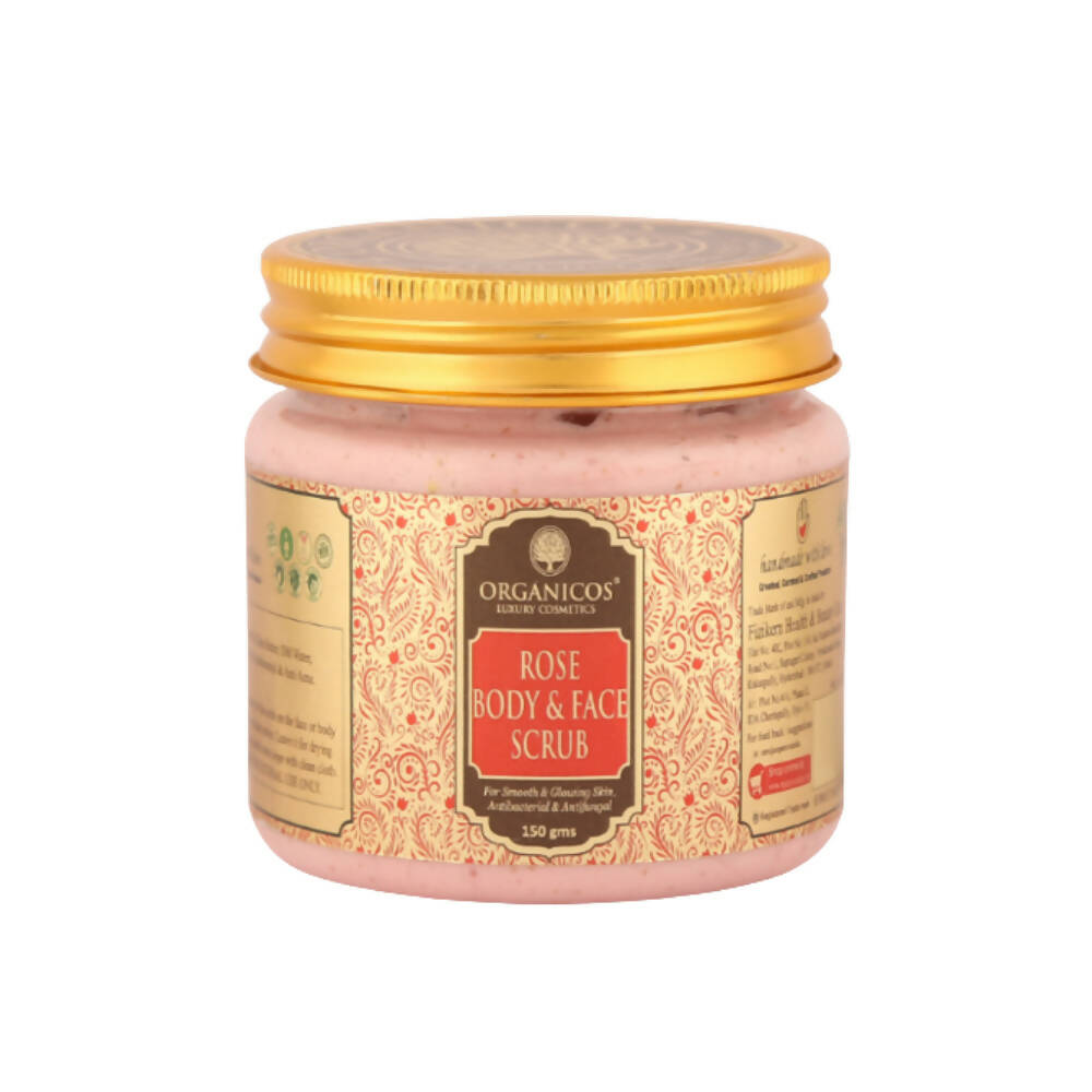 Organicos Rose Face & Body Scrub | Grocsy