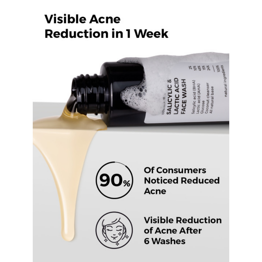 Brillare Oil Control & Acne Care Deep Cleansing 2% Salicylic Acid Face Wash | Grocsy