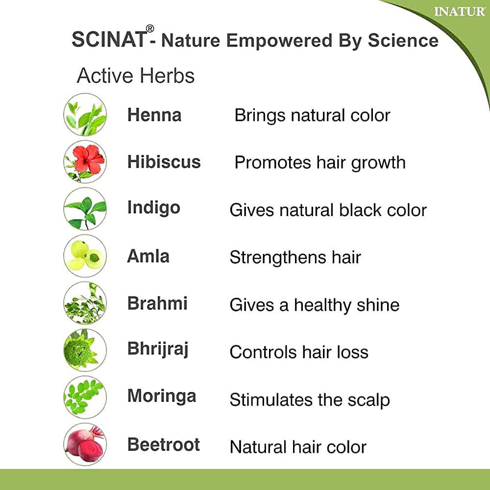 Inatur Natural Hair Color | Grocsy