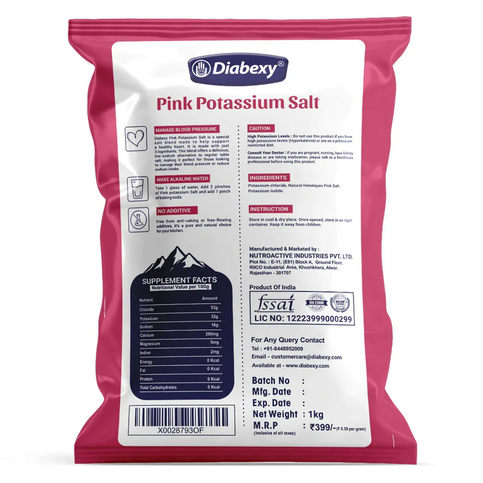 Diabexy Pink Potassium Salt | Grocsy