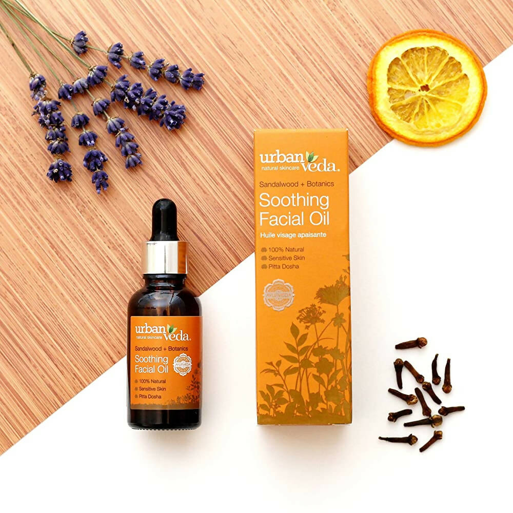 Urban Veda Soothing Facial Oil | Grocsy