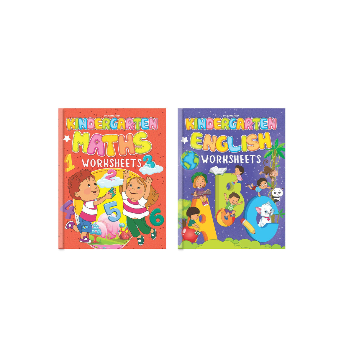 Dreamland Kindergarten Worksheets (A Set of 2 Books) | Grocsy