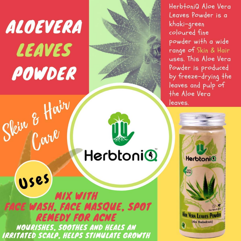 Herbtoniq Face Pack Powders - Aloe Vera, Potato, Beetroot, Tomato and Pomegranate | Grocsy