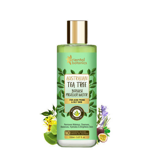 Oriental Botanics Australian Tea Tree Biphase Micellar Water | Grocsy