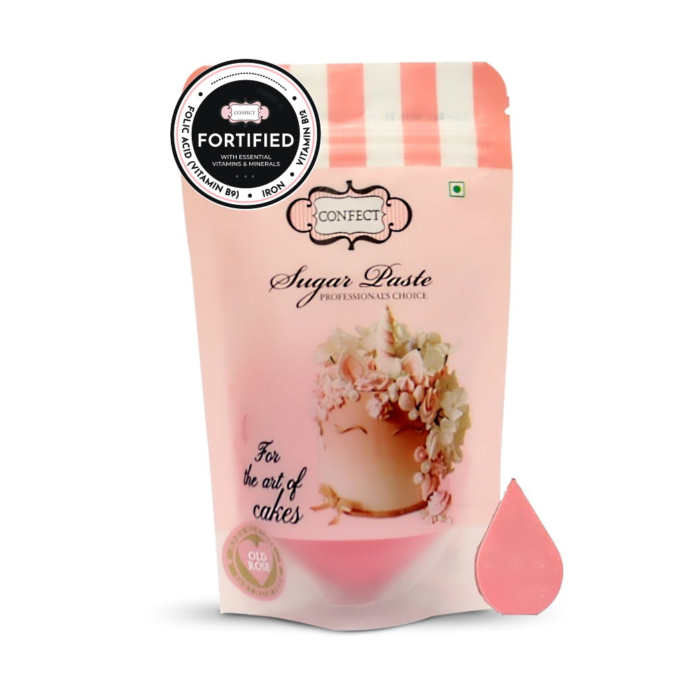 Confect Old Rose Fondant | Edible Nutritional Sugarpaste | Grocsy