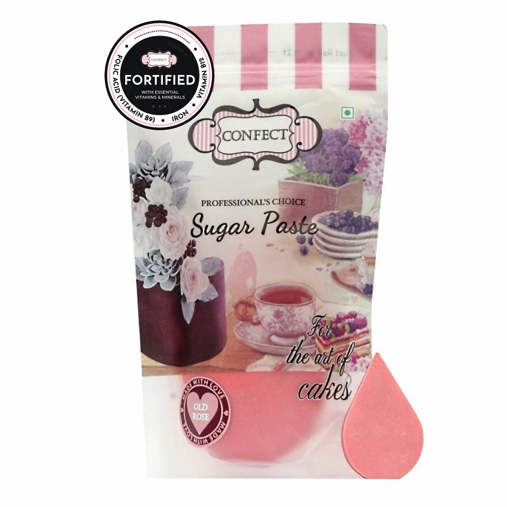 Confect Old Rose Fondant | Edible Nutritional Sugarpaste | Grocsy
