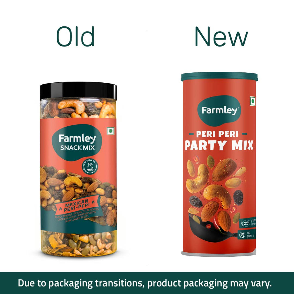 Farmley Peri Peri Snack Mix | Grocsy