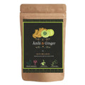 Satvi Wellness Amla Ginger Tea | Blend Of Indian Gooseberry and Ginger Tea Bags | Herbal Tea | Grocsy