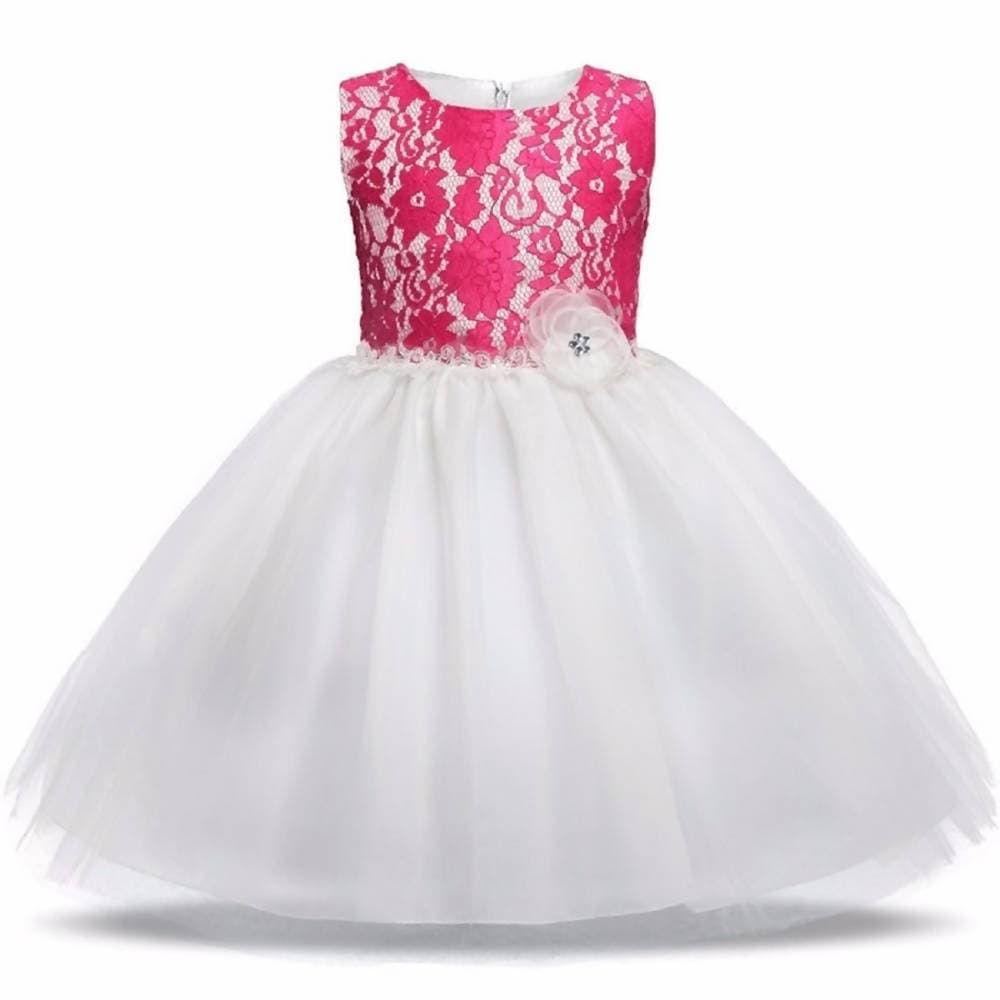 Asmaani Baby Girl Pink Coloured Satin Frock (AS-DRESS-22058) | Grocsy