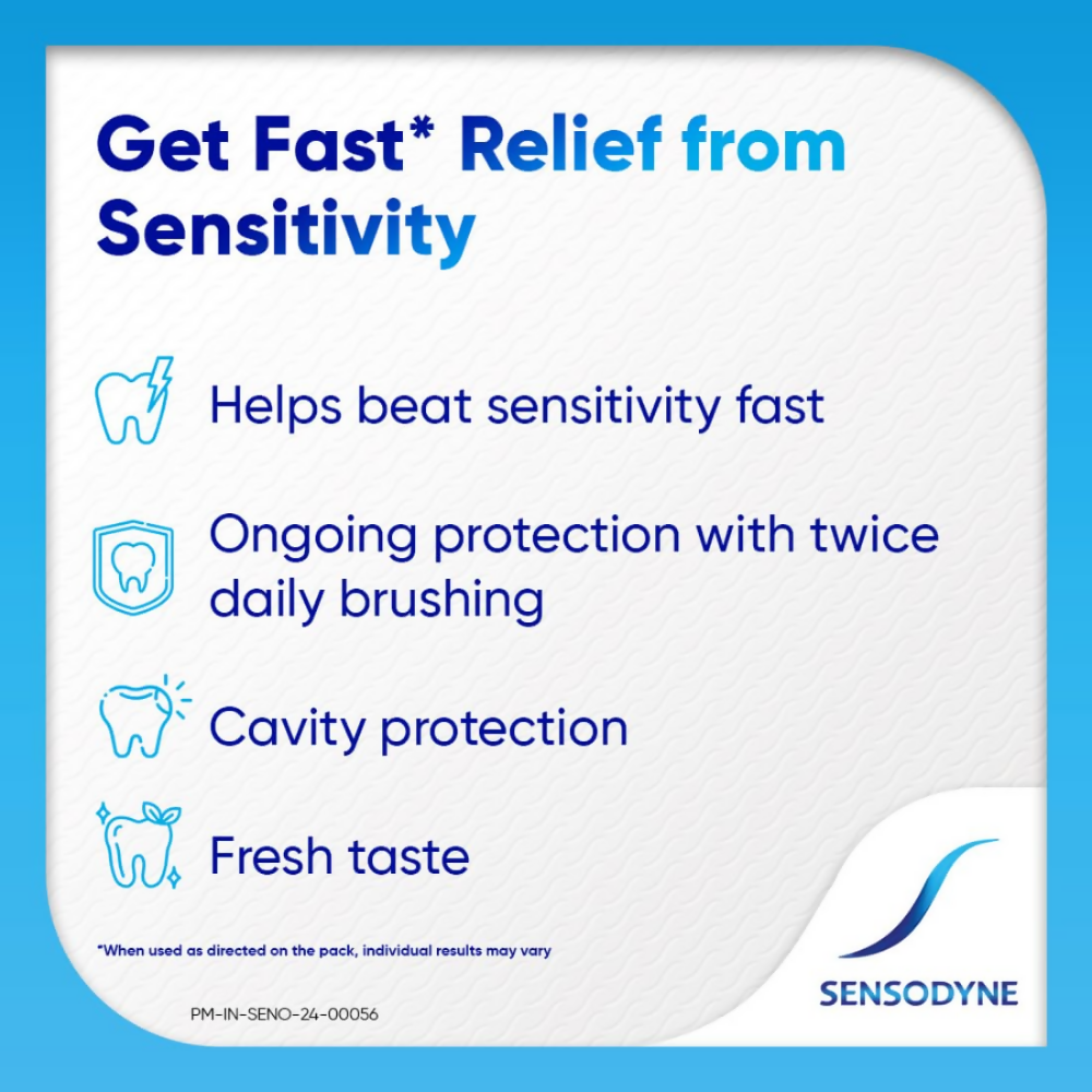 Sensodyne Toothpaste Rapid Relief | Grocsy
