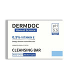 DermDoc 0.5% Vitamin E Cleansing Bar For Moisturized Skin,Deeply Cleanses & Nourishes Skin, All skin Types | Grocsy