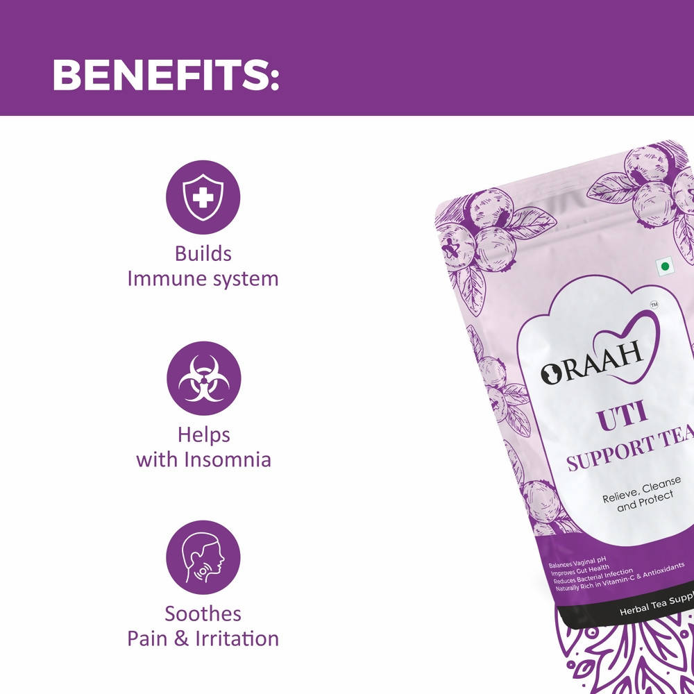 Oraah UTI Support Tea | Grocsy