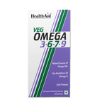HealthAid Veg Omega 3.6.7.9 Capsules