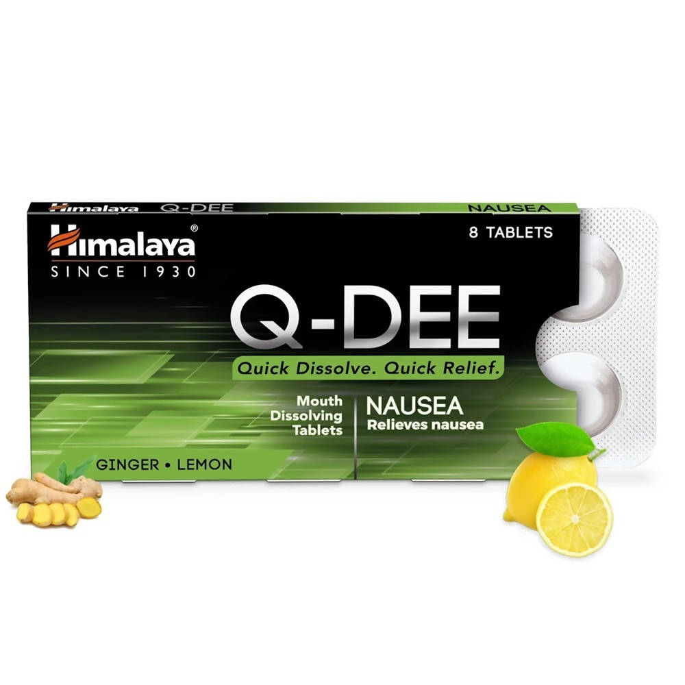 Himalaya Herbals Q-DEE Nausea Tablets | Grocsy