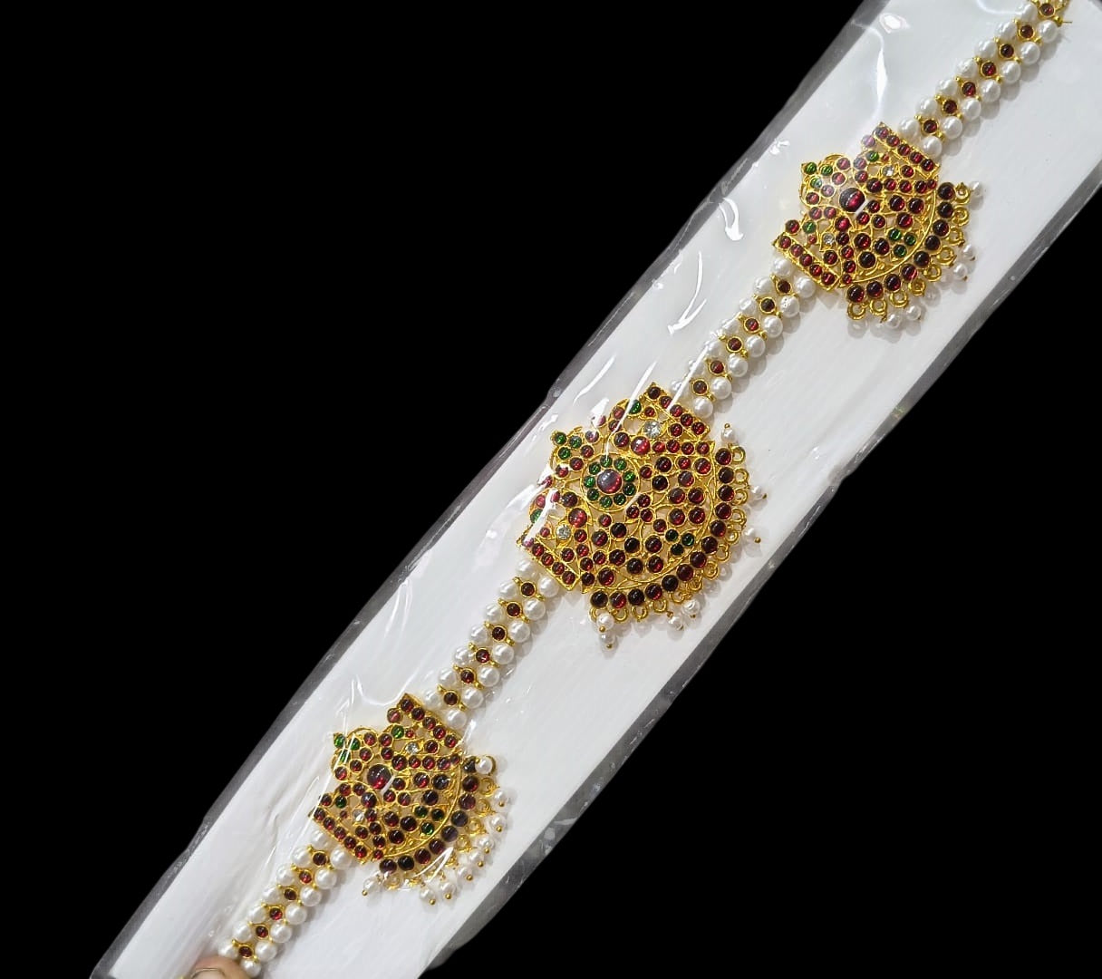 Elite Trading Bharatanatyam Belt (Oddiyanam) Traditional Classical Dance Waist Belt for Women & Girls | Grocsy
