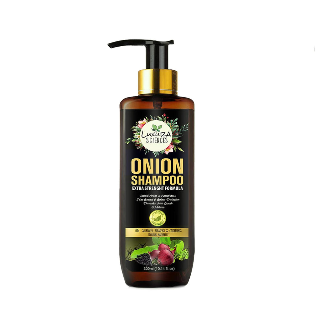 Luxura Sciences Onion Oil Shampoo For Hair Growth | Grocsy