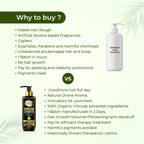 Luxura Sciences Onion Oil Shampoo For Hair Growth | Grocsy
