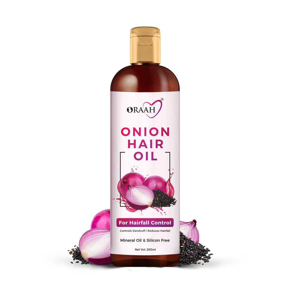 Oraah Onion Hair Oil | Grocsy