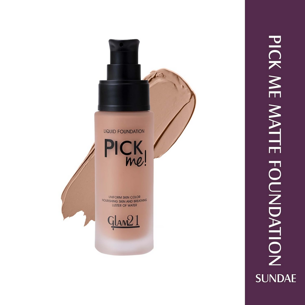 Glam21 Pick Me Matte Foundation - Sundane | Grocsy
