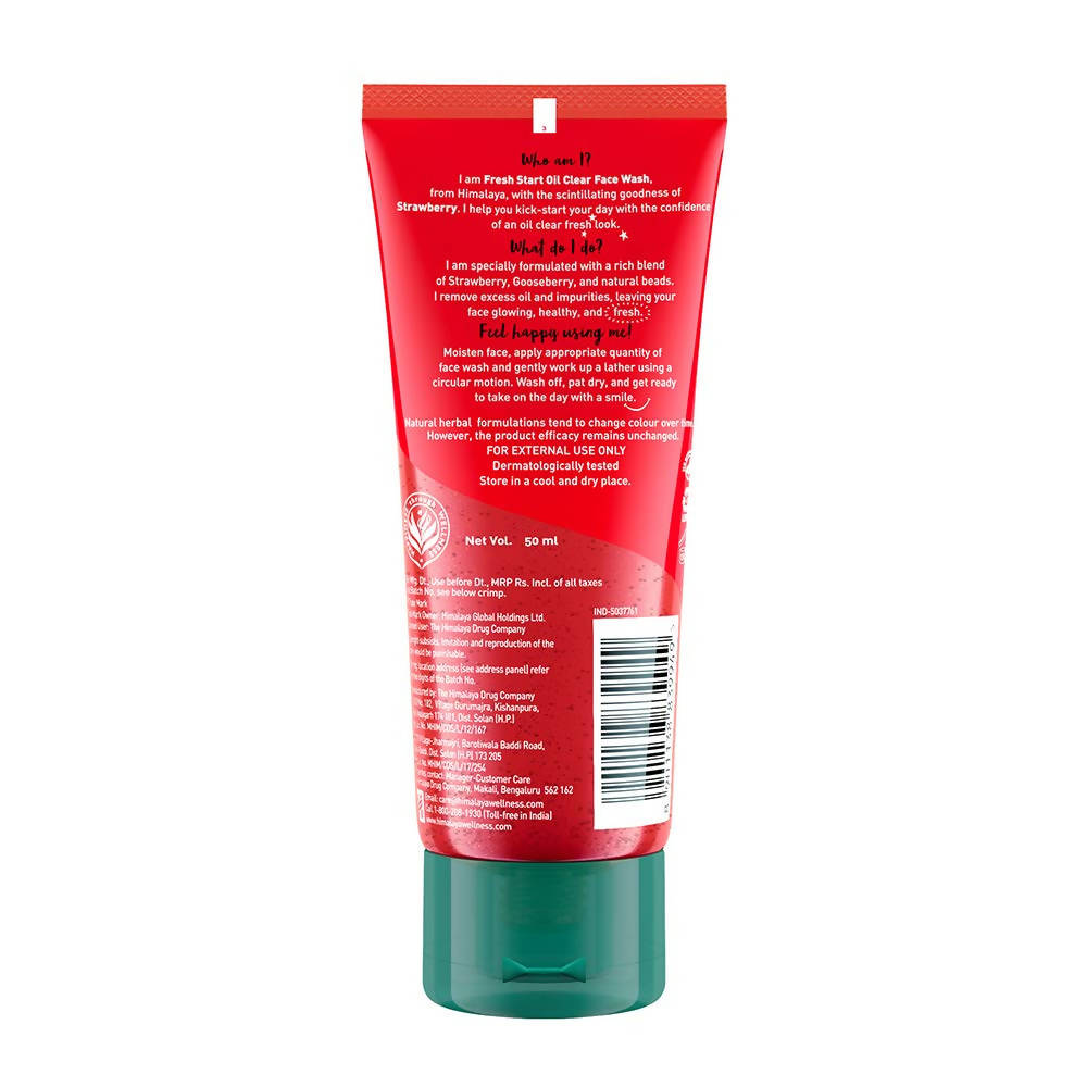 Himalaya Herbals Fresh Start Oil Clear Face Wash Strawberry | Grocsy