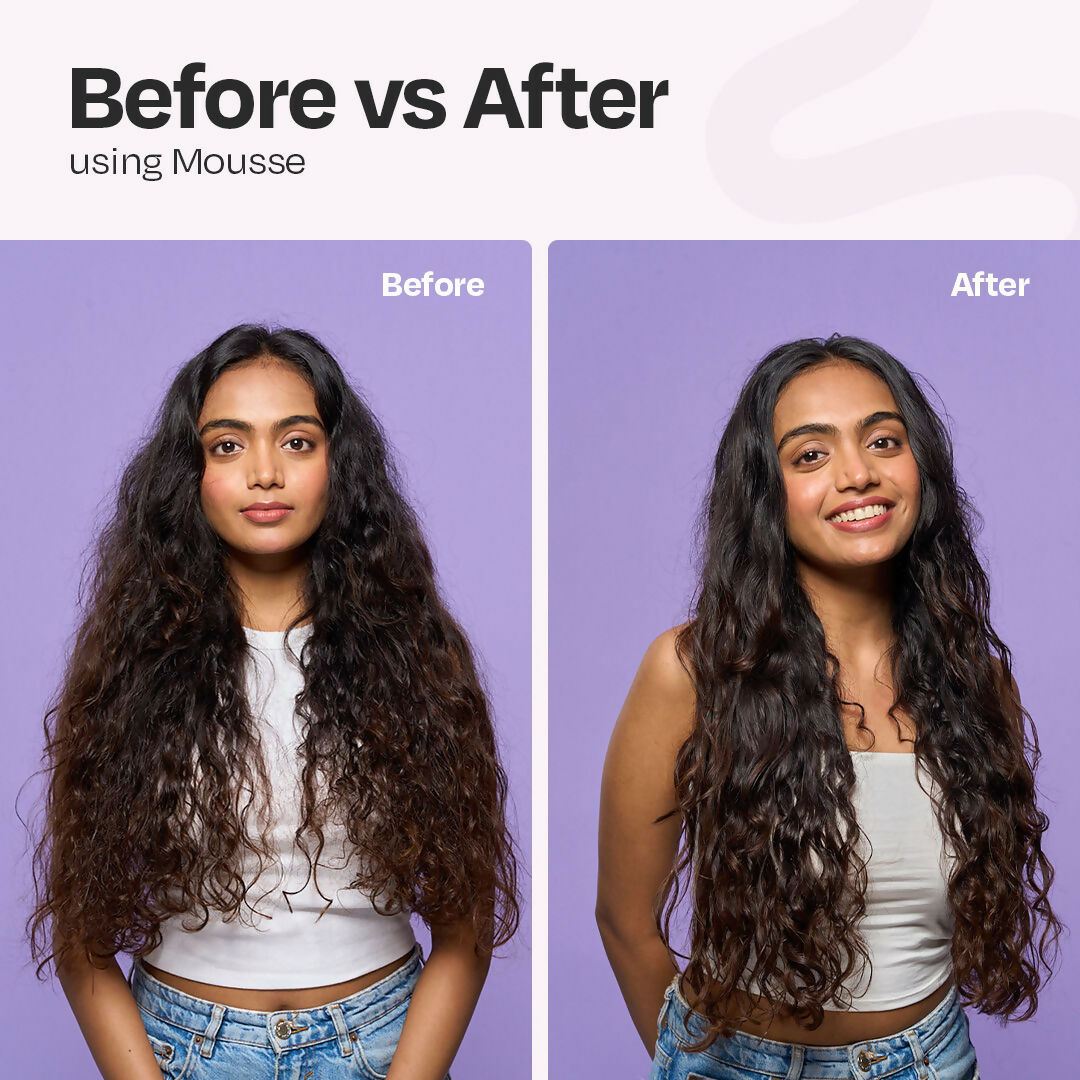 Manetain Hair Mousse for Dry and Frizzy Hair | Grocsy