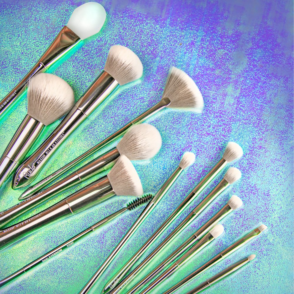 Rude Cosmetics Silver Bullet Small Eyeshadow Brush | Grocsy