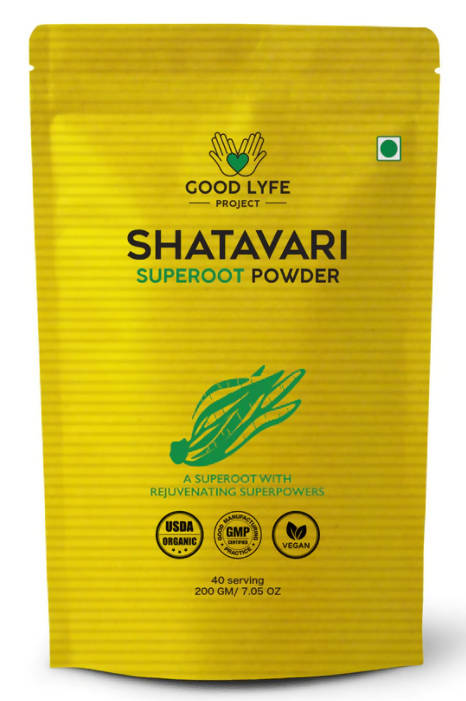 Good Lyfe Project Organic Shatavari Superoot Powder | Grocsy