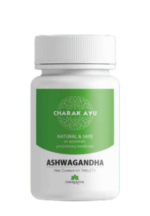 Charakayu Ashwagandha Tablets | Grocsy