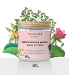 Daughter Earth Sacred Lotus & Vanilla Body Butter | Grocsy